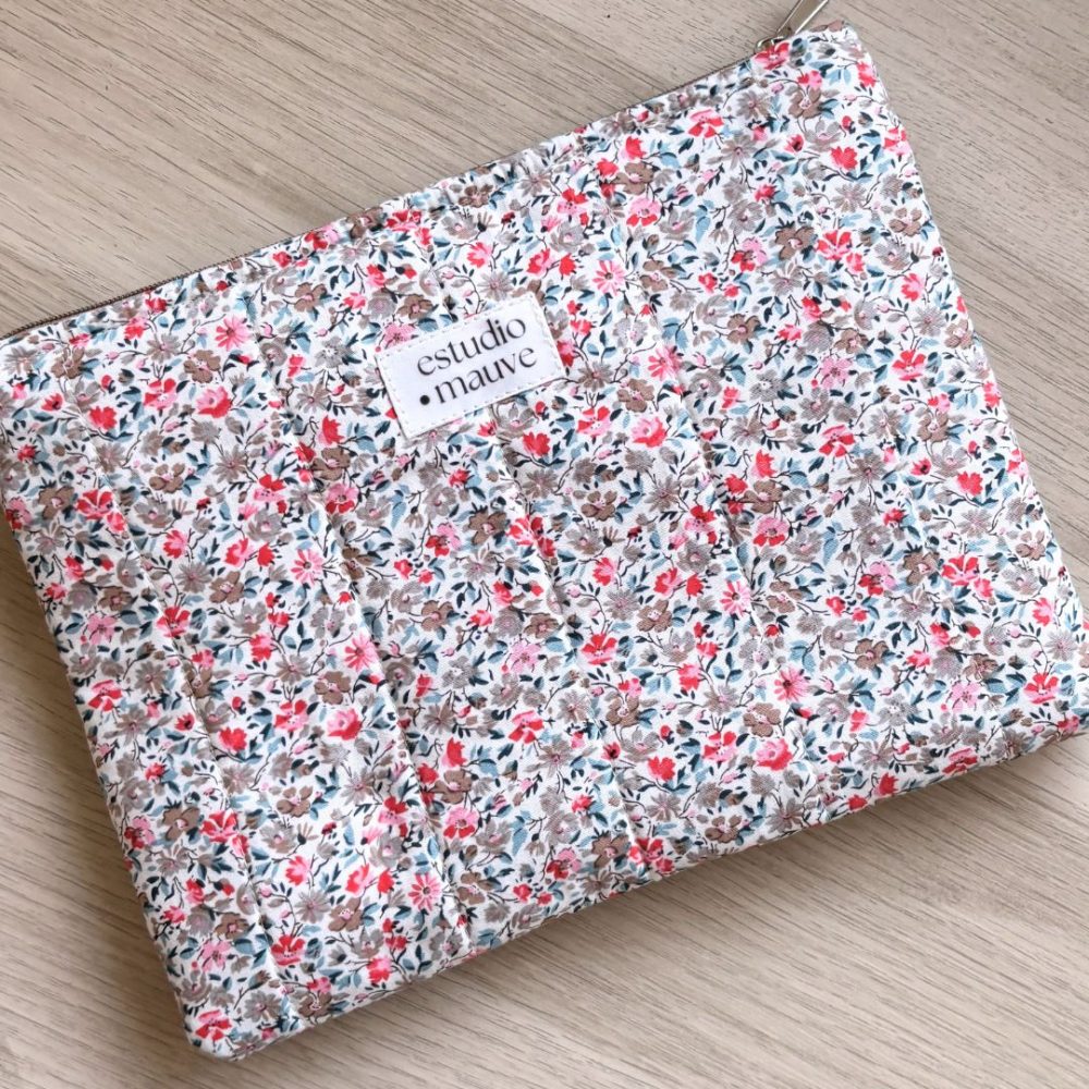 Neceser clutch floral