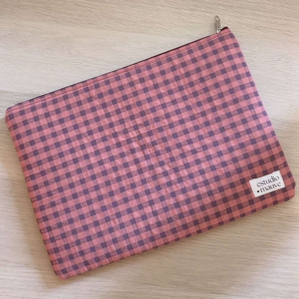 Funda iPad vichy