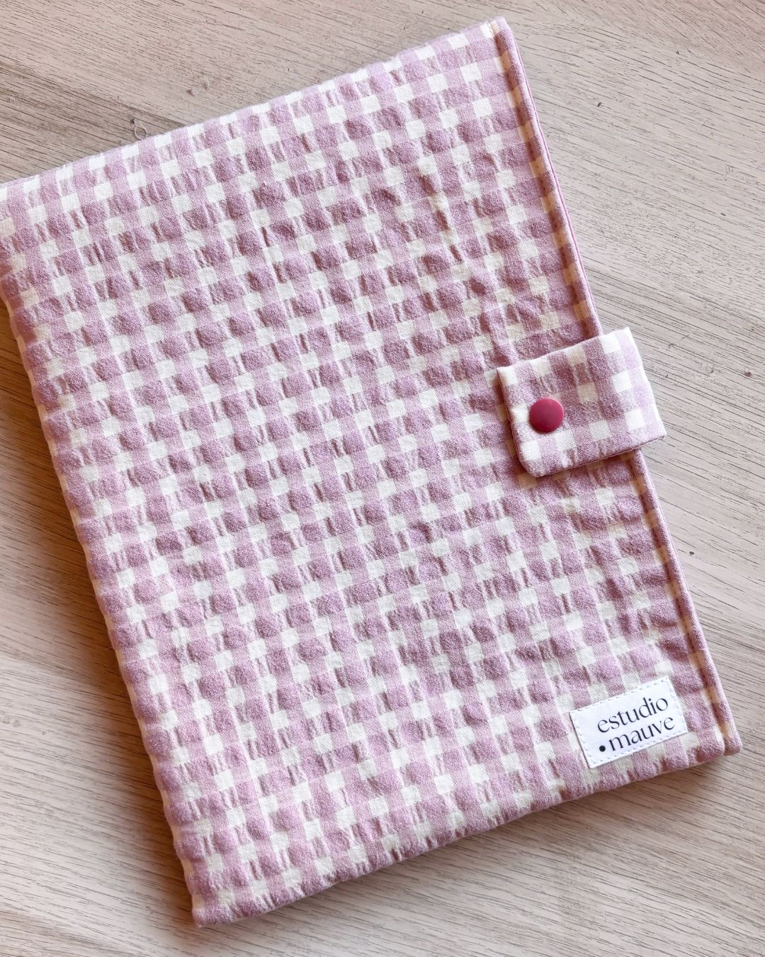 Funda libro botón Paris grande