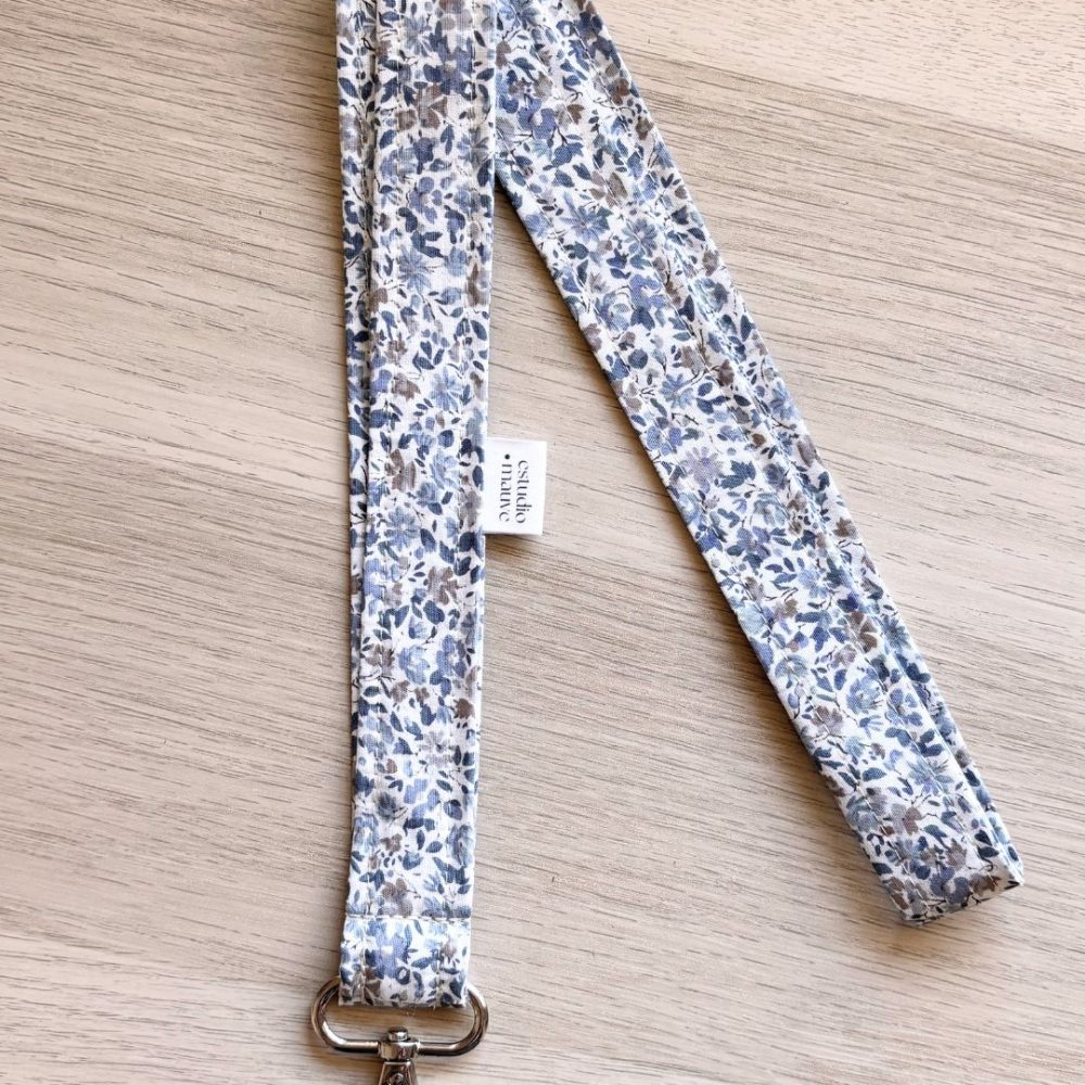 Lanyard - cuelga llaves floral