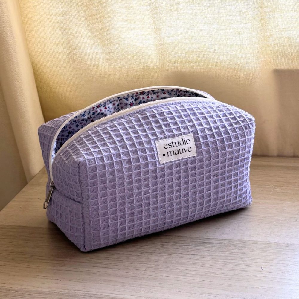 Neceser box waffle lila (unidades limitadas)