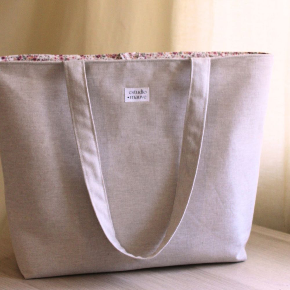 Tote bag acolchada Cherry Blossom