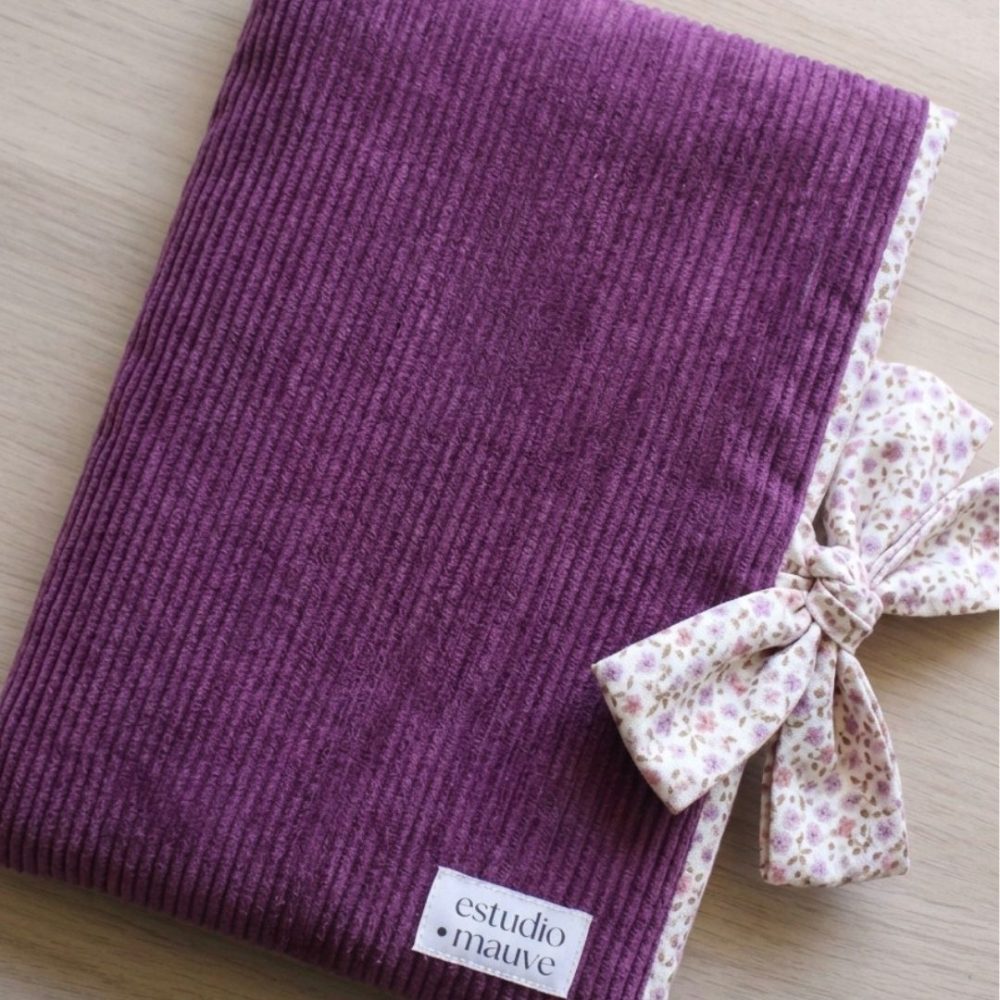 Funda de libro de pana Secret Gardens