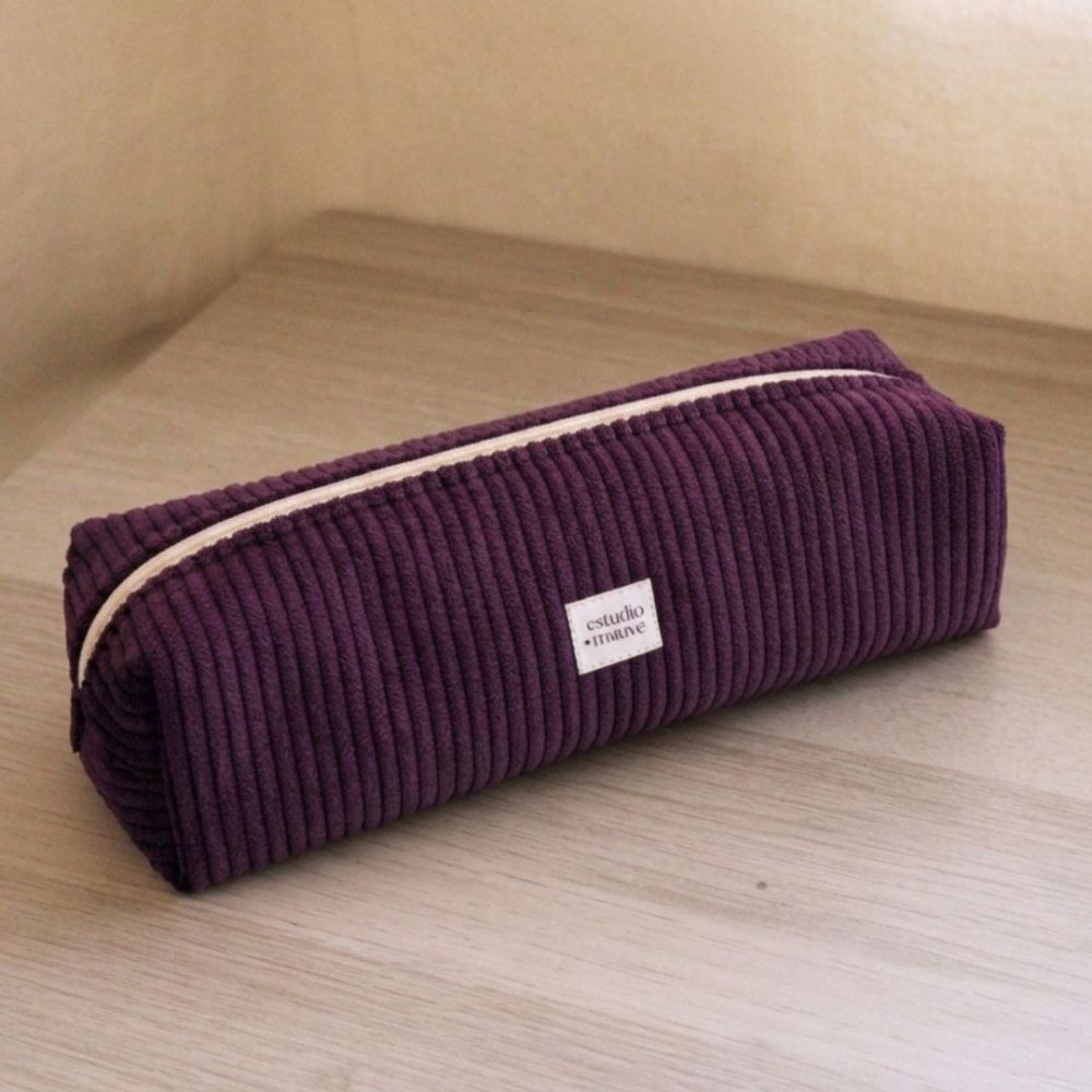 Estuche de pana Secret Gardens